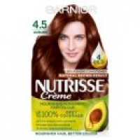 Asda Garnier Nutrisse 4.5 Auburn Red Permanent Hair Dye