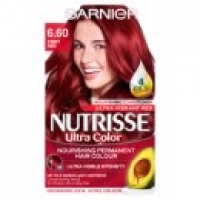 Asda Garnier Nutrisse 6.60 Fiery Red Permanent Hair Dye