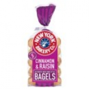 Cinnamon & Raisin Bagels £1.20