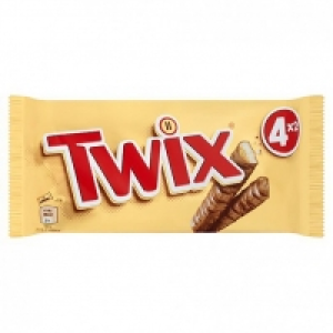 Poundstretcher  TWIX 4 PACK