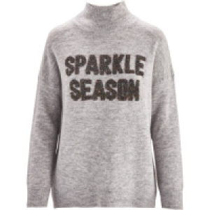 Ladies Sparkle Christmas Jumper