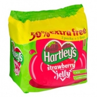 Poundland  Hartley Strawberry Jelly 3 Pack