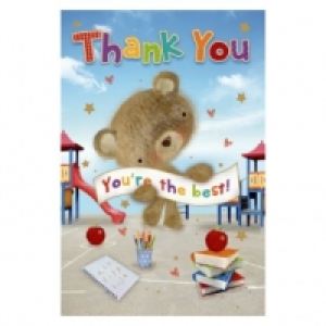 Thank You Teacher Card - Youre The Best £1.00