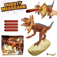 QDStores  Mighty Megasaur Dart Shooting Dino