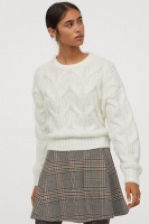  Cable-knit jumper £15.00