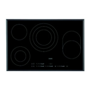 AEG HK854080FB 4 Zone Ceramic Hob Black 800mm &pound;695.00