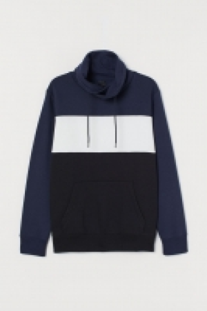  Funnel-collar sweatshirt £15.00