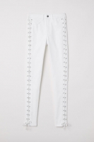 HM   Twill trousers with lacing