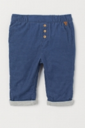  Lined corduroy trousers £4.00