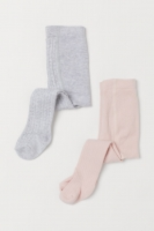  2-pack fine-knit tights £4.00