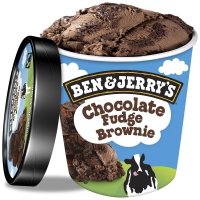 Iceland  Ben & Jerrys Classic Chocolate Fudge Brownie Ice Cream 500m