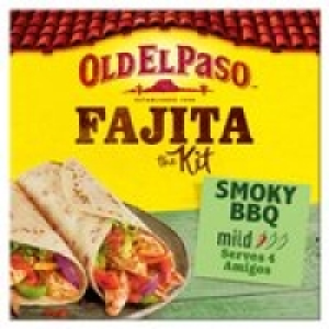 Old El Paso Original Smoky BBQ Sizzling Fajita Dinner Kit £2.00