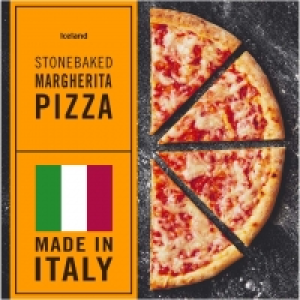 Iceland  Iceland Stonebaked Margherita Pizza 284g