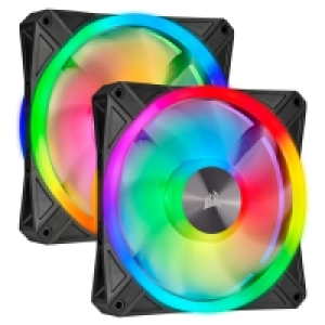 Corsair iCUE QL140 Addressable RGB PWM Fans -140mm - Dual Pa £79.99
