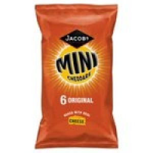 Jacobs Mini Cheddars 6 Original £1.00
