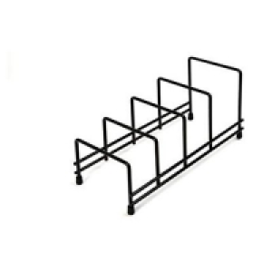 Partridges Delfinware Delfinware Plate Storage Rack- 2625BK Black
