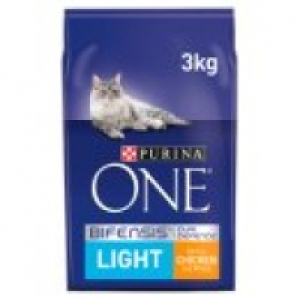 Purina One Chicken & Wheat Light Dry Adult Cat Food