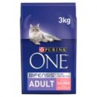 Asda Purina One Salmon & Wholegrain Dry Adult Cat Food