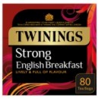 Asda Twinings English Strong Breakfast 80 Tea Bags