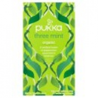 Asda Pukka Three Mint Herbal 20 Tea Bags