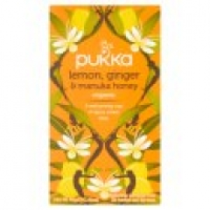 Pukka Ginger & Manuka Honey Herbal 20 Tea Bags