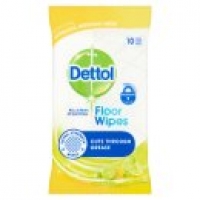 Asda Dettol Floor Wipes Lemon & Lime Extra Large Wipes
