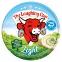 Asda Laughing Cow Light Cheese Spread Triangles x8
