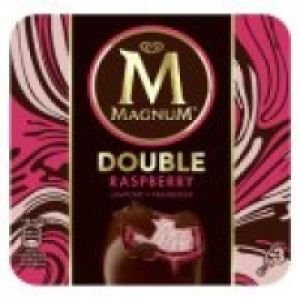 Magnum 3 Double Raspberry Ice Creams