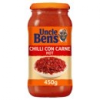 Asda Uncle Bens Cooking Sauce for Chilli Con Carne Hot