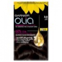 Asda Garnier Olia Permanent Hair Colour Soft Black 3.0
