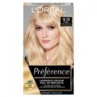 Asda Loreal Preference Infinia 9.13 Bergen Light Beige Blonde Hair Dye