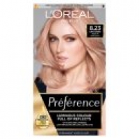 Asda Loreal Infinia 8.23 Rose Gold Light Blonde Permanent Hair Dye