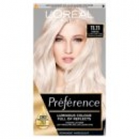 Asda Loreal Preference Infinia 11.11 Ultra Light Crystal Blonde Hair Dye