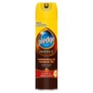 Pledge Amber & Argan Scent Moisturising Oil Aerosol