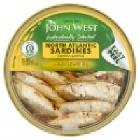 Asda John West North Atlantic Sardines in Sunflower Oil