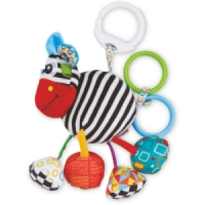 Soft Zebra Teether Rattle