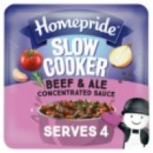 Homepride Slow Cooker Beef & Ale Concentrated Sauce