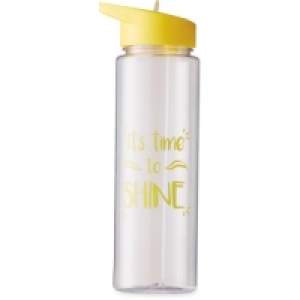 Slogan Shine Gym Bottle