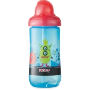 Nuby Pink Lid Monster Flip It Cup