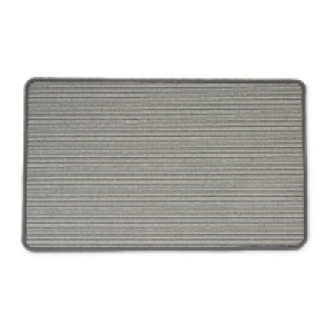 Grey Stripes Washable Kitchen Mat