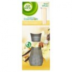 Air Wick Essential Oils Reed Diffuser, White Vanilla Bean