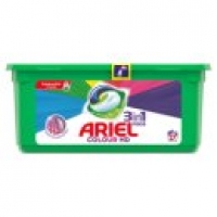 Asda Ariel 3in1 Pods Colour HD Washing Liquid Capsules 27 Washes