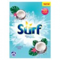 Asda Surf Coconut Laundry Powder 45 Washes