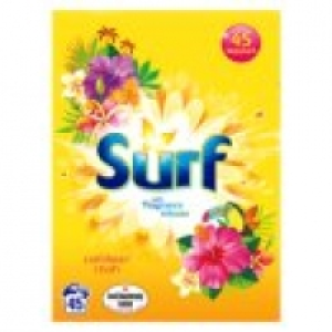 Asda Surf Caribbean Crush Laundry Powder 45 Washes