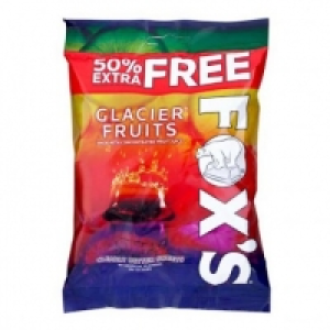 Poundland  Foxs Glacier Fruit 195g