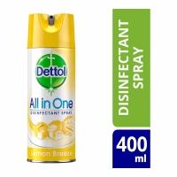 Wilko  Dettol Disinfectant Spray Lemon 400ml