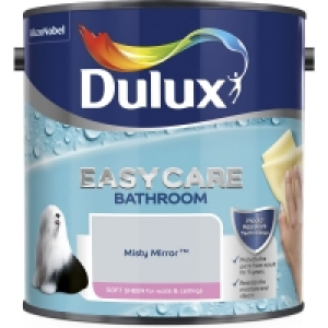 Dulux Easycare Bathroom Soft Sheen Emulsion Paint Misty Mirr £17.00