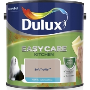 Dulux Easycare Kitchen Matt Emulsion Paint Soft Truffle 2.5L £17.00