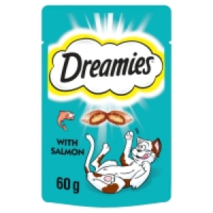 Dreamies Salmon Cat Treats 60g £0.90