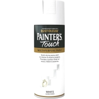 Wilko  Rust-Oleum Painters Touch White Gloss Spray Paint 400ml